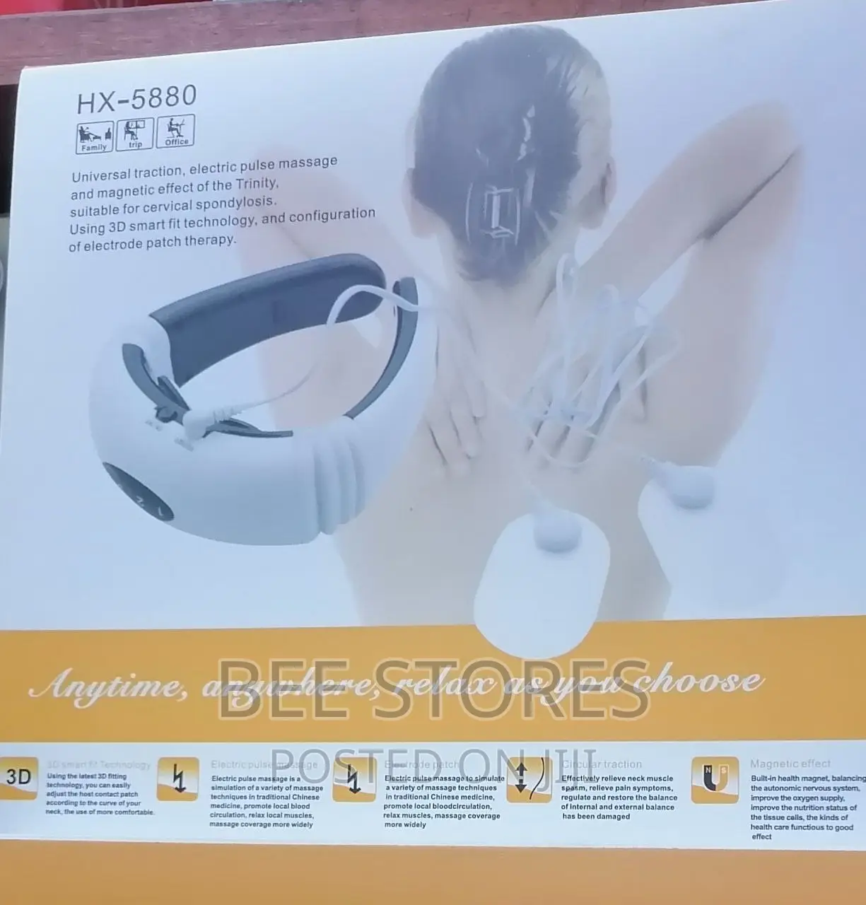 Electric Neck Massager Deep Tissue Trigger Point Massager