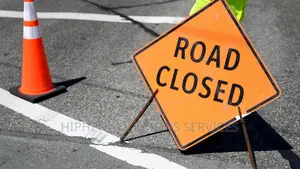 Safety Road Closed Sign