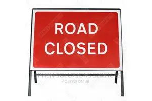 Road Closed Signs Safety