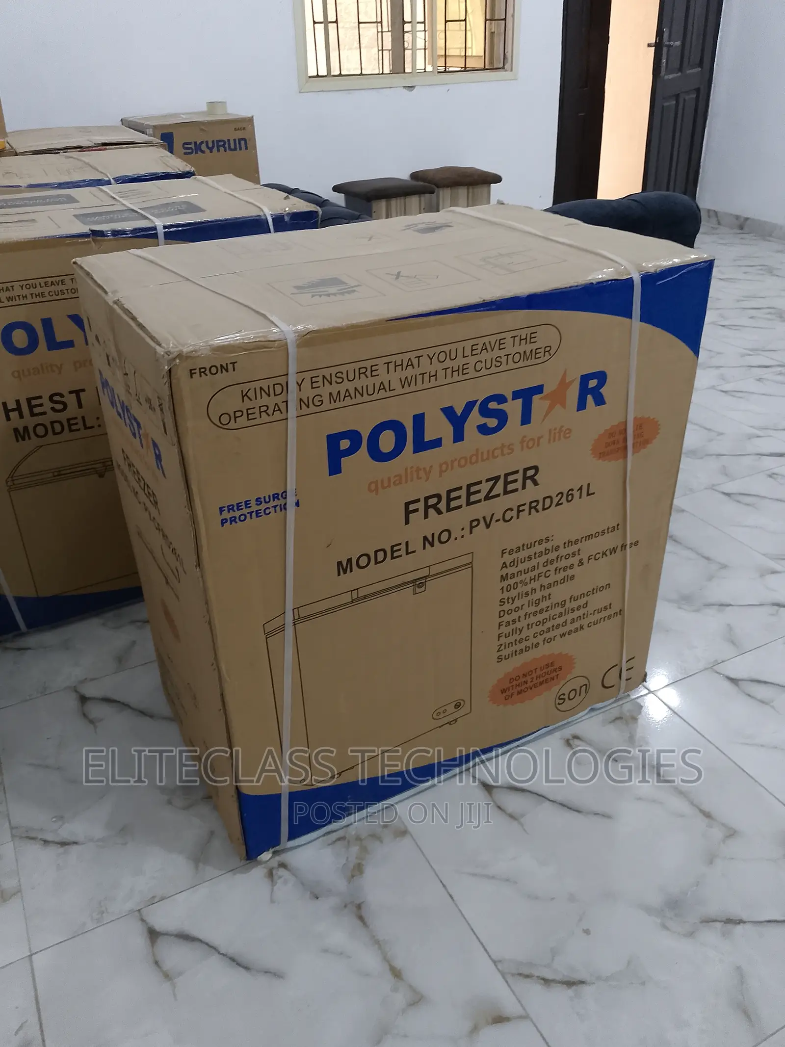 Polystar Chest Freezer - Pv-Cfrd261l - 261L