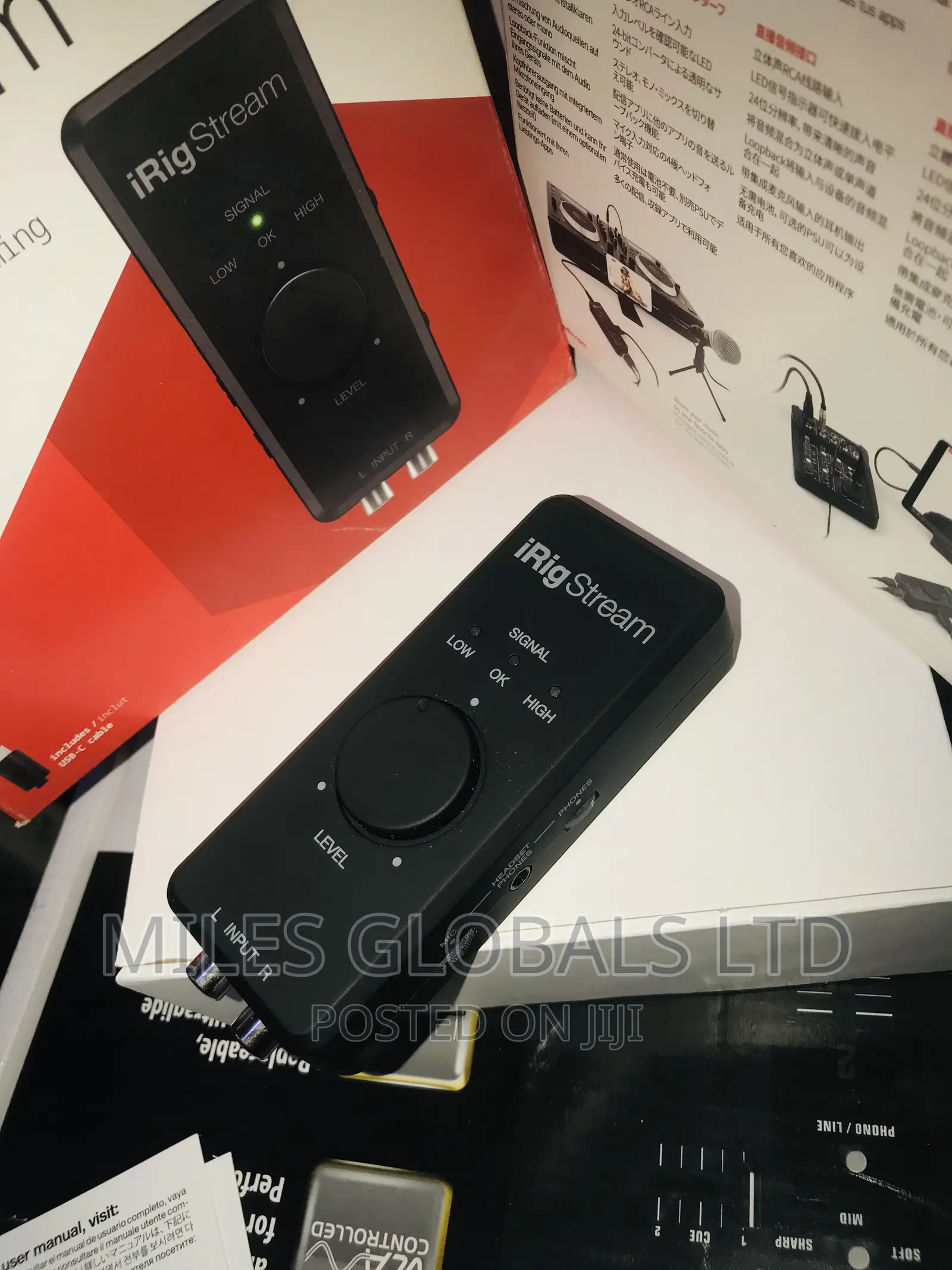 Irig Stream Audio Interface