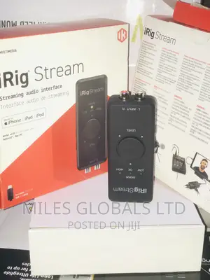Irig Stream Audio Interface