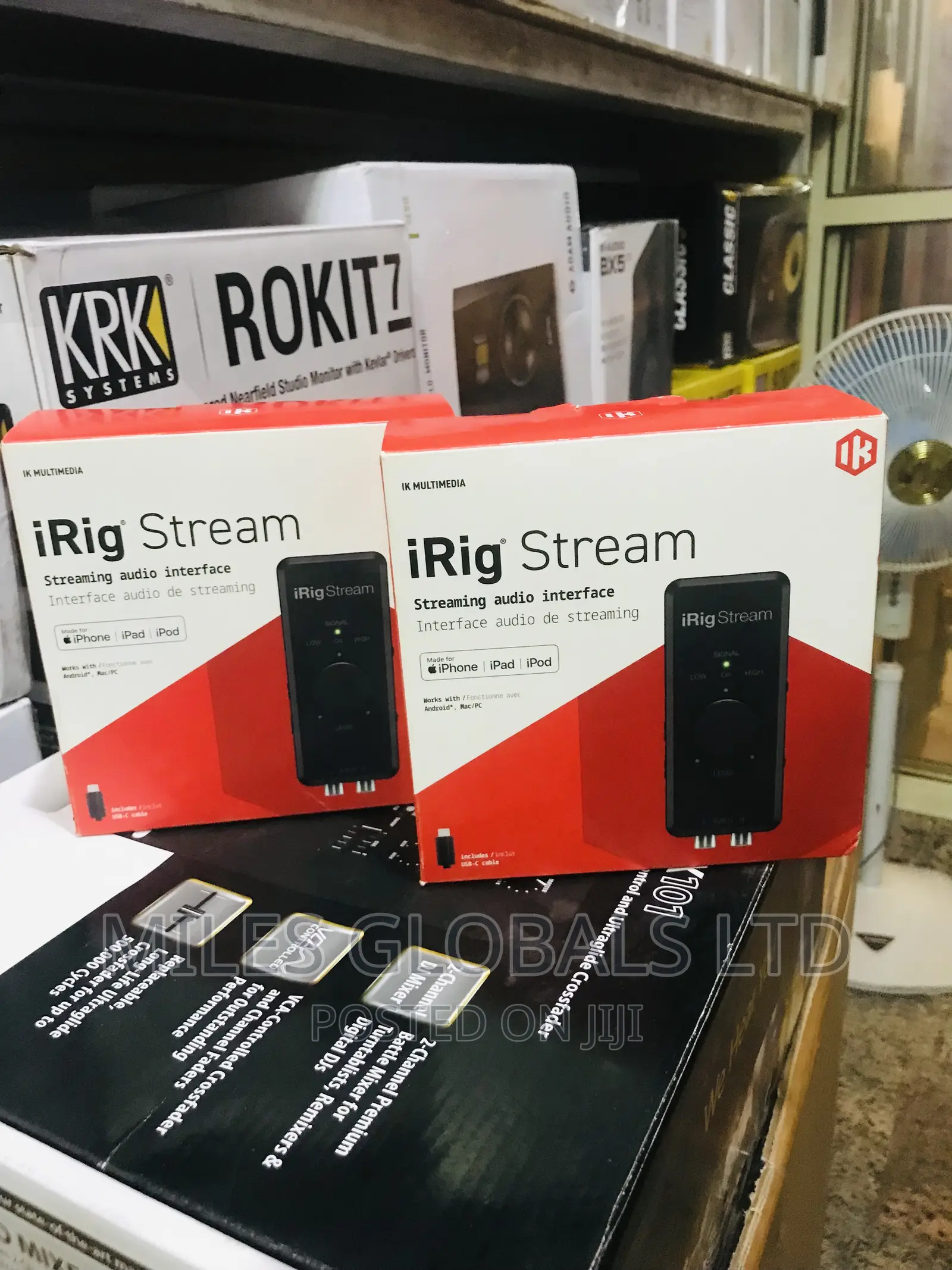 Irig Stream Audio Interface