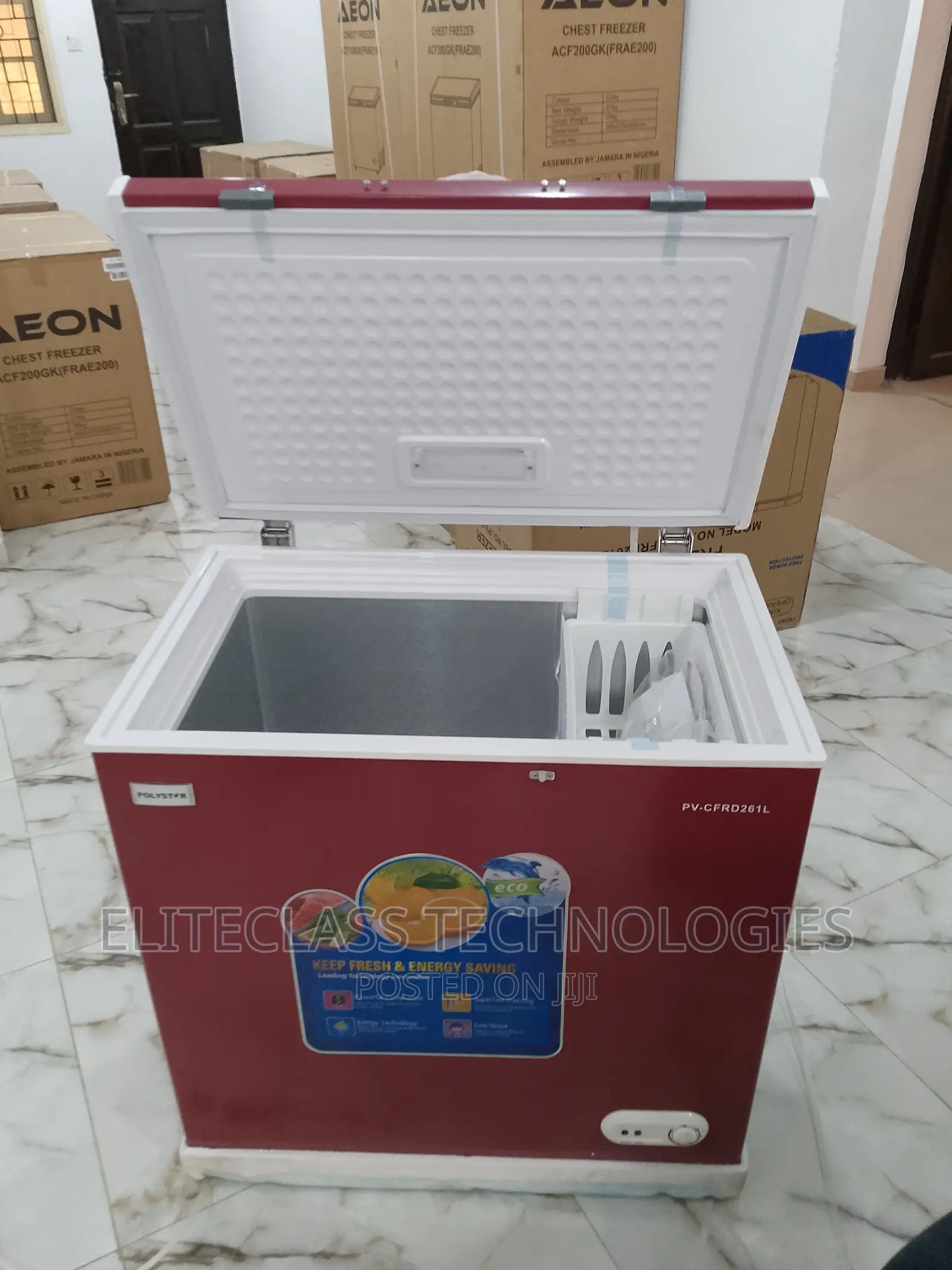 Polystar Large Capacity Chest Freezer - Pv-Cfrd261l - 261L