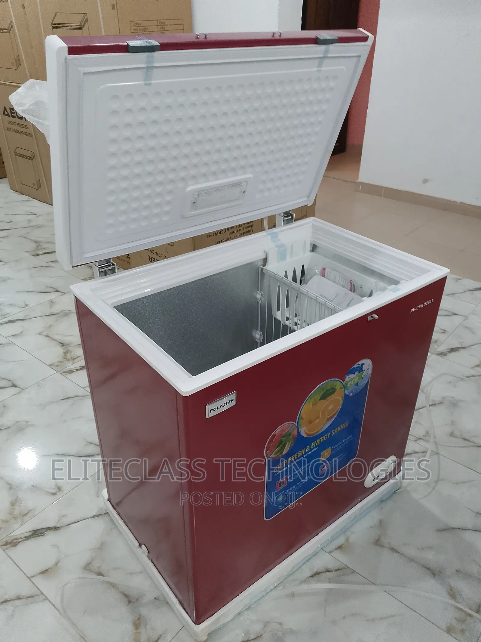 Affordable New Polystar Chest Freezer - Pv-Cfrd261l - 261L