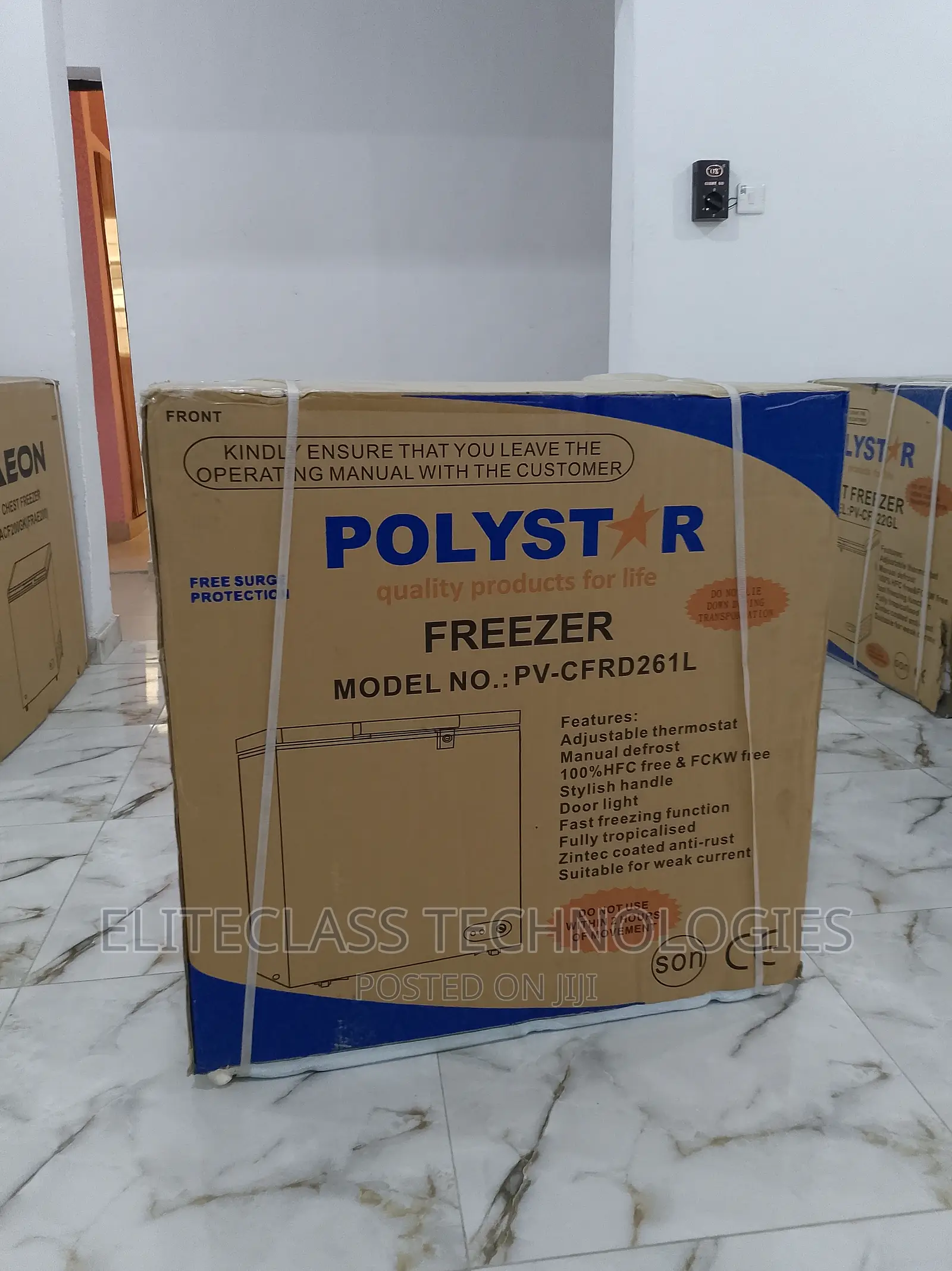 Affordable New Polystar Chest Freezer - Pv-Cfrd261l - 261L