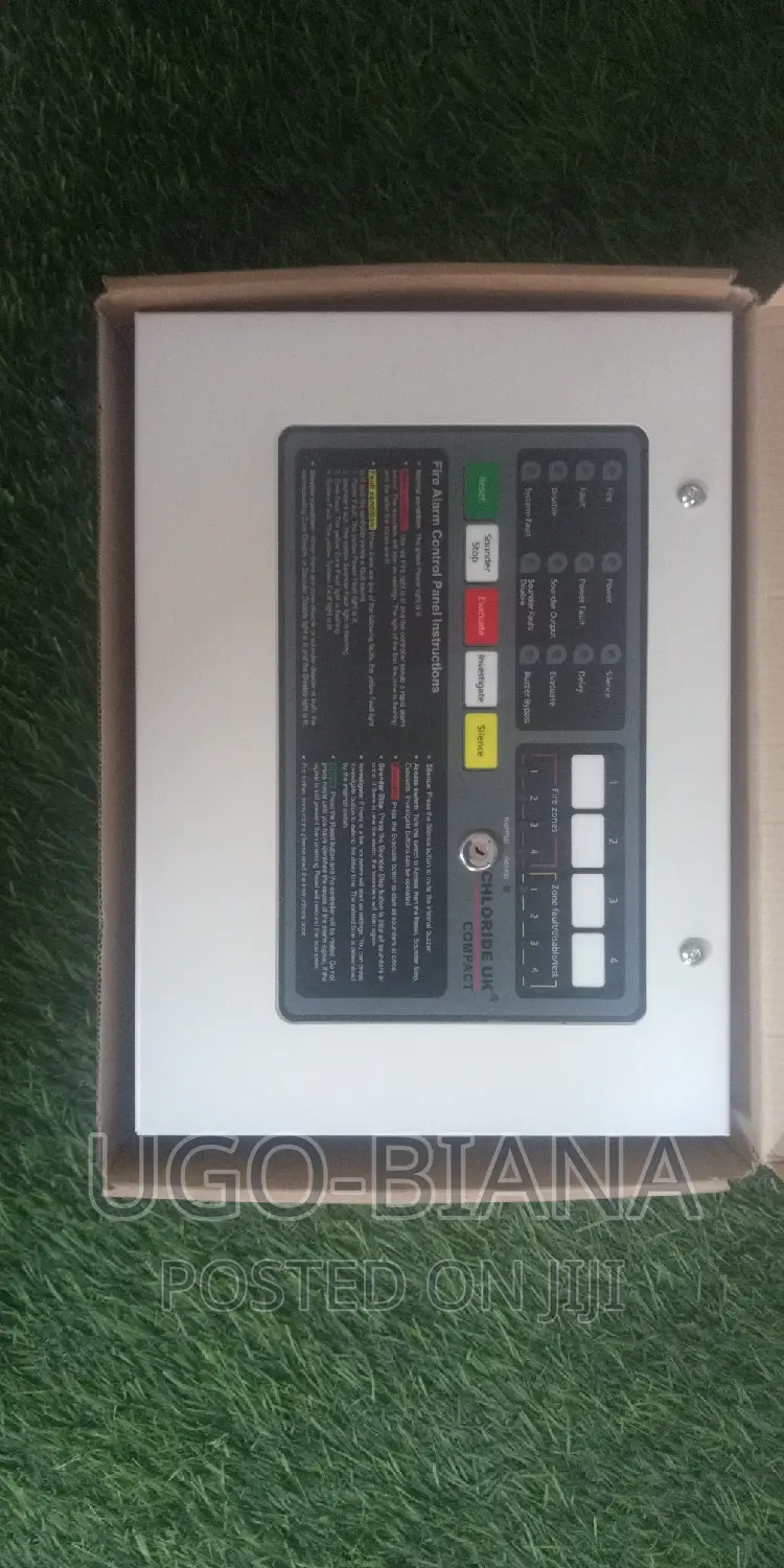 1 Zone Chloride UK Fire Smoke Alarm Control Panel