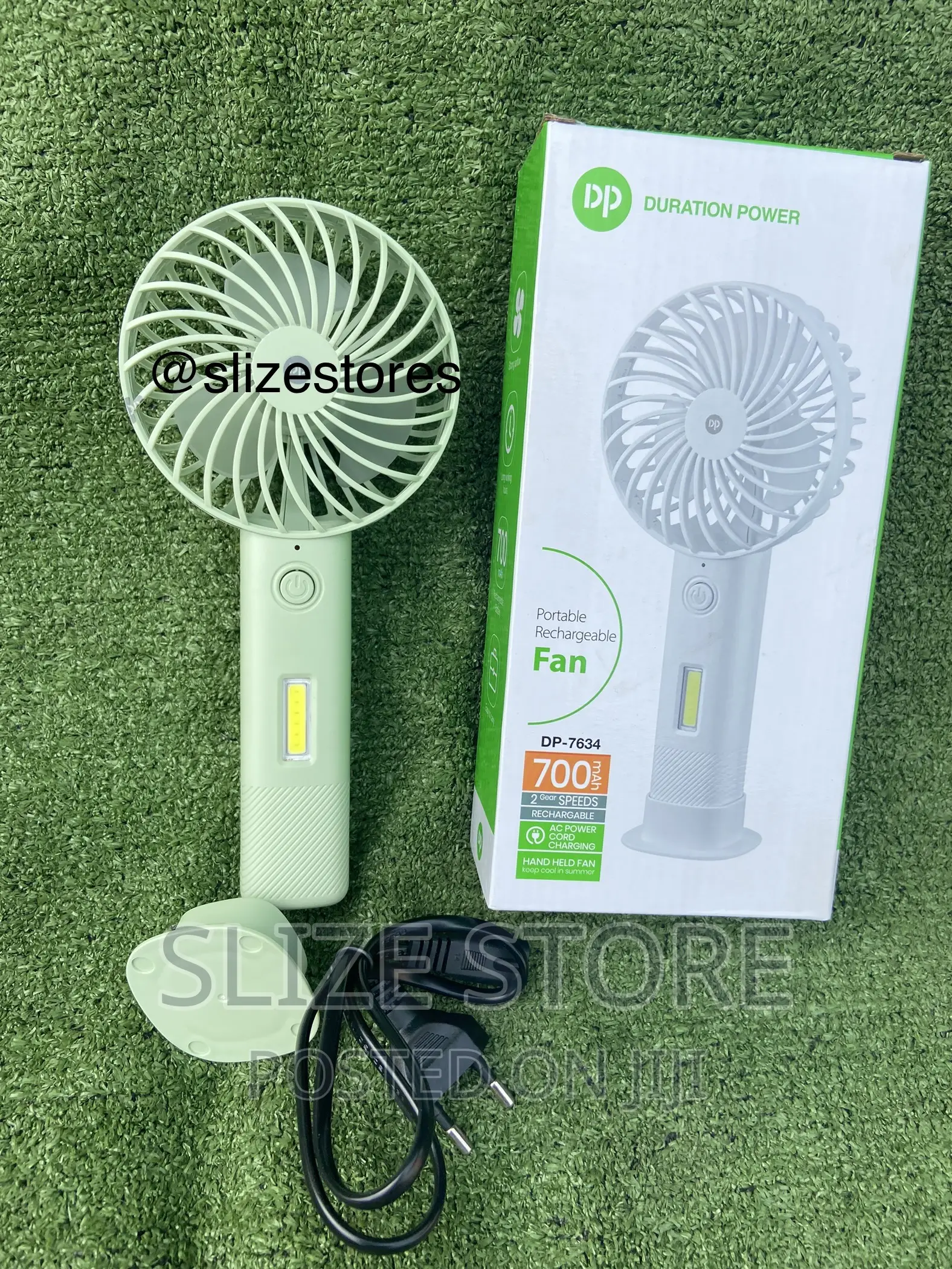 Rechargeable Hand Held Fan