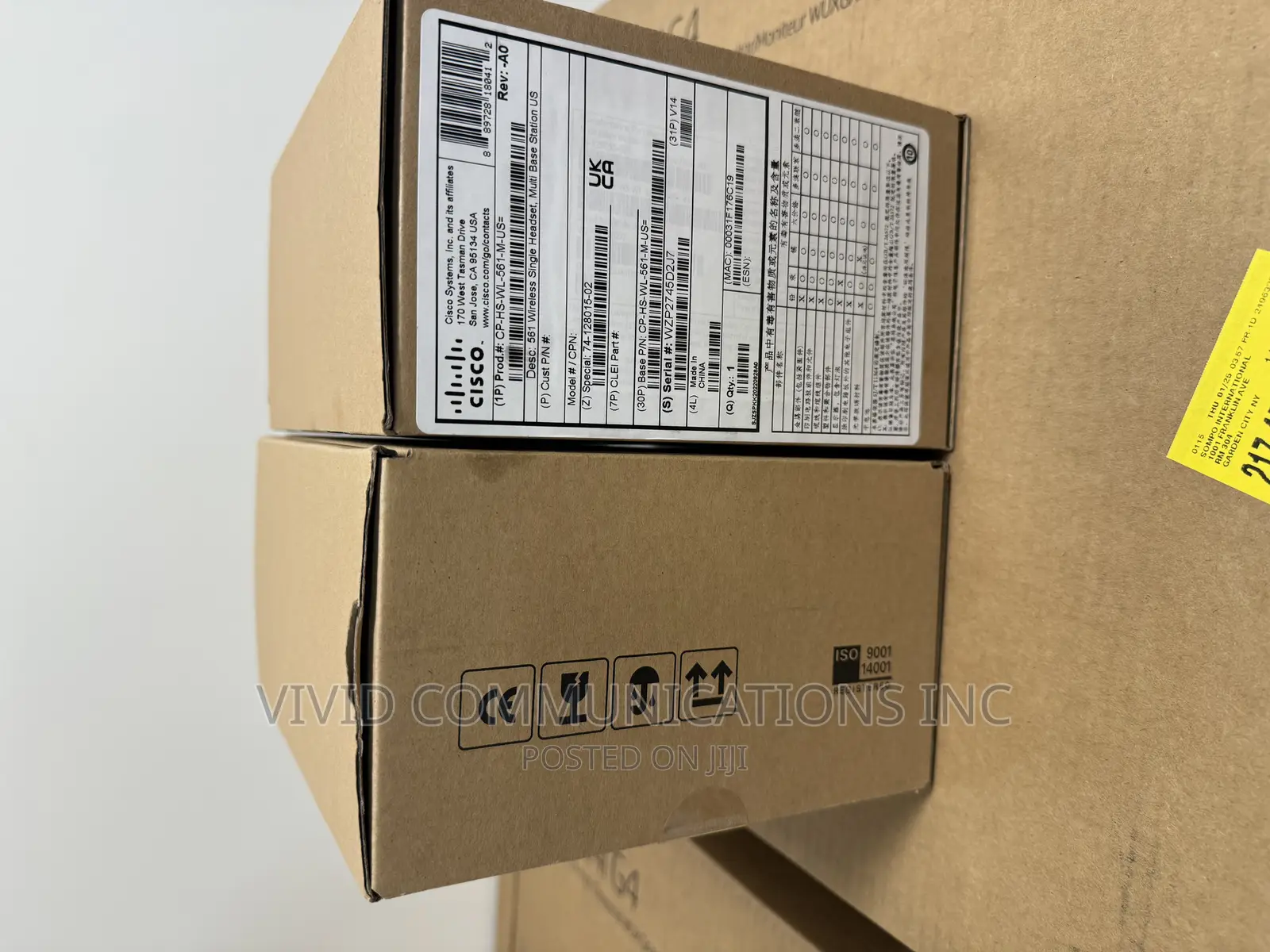 Cisco Headset 561, Wireless Single On- Ear DECT Headset