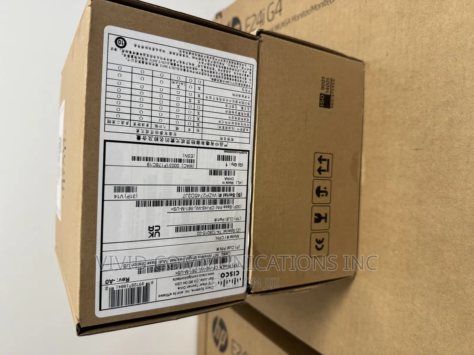 Cisco Headset 561, Wireless Single On- Ear DECT Headset