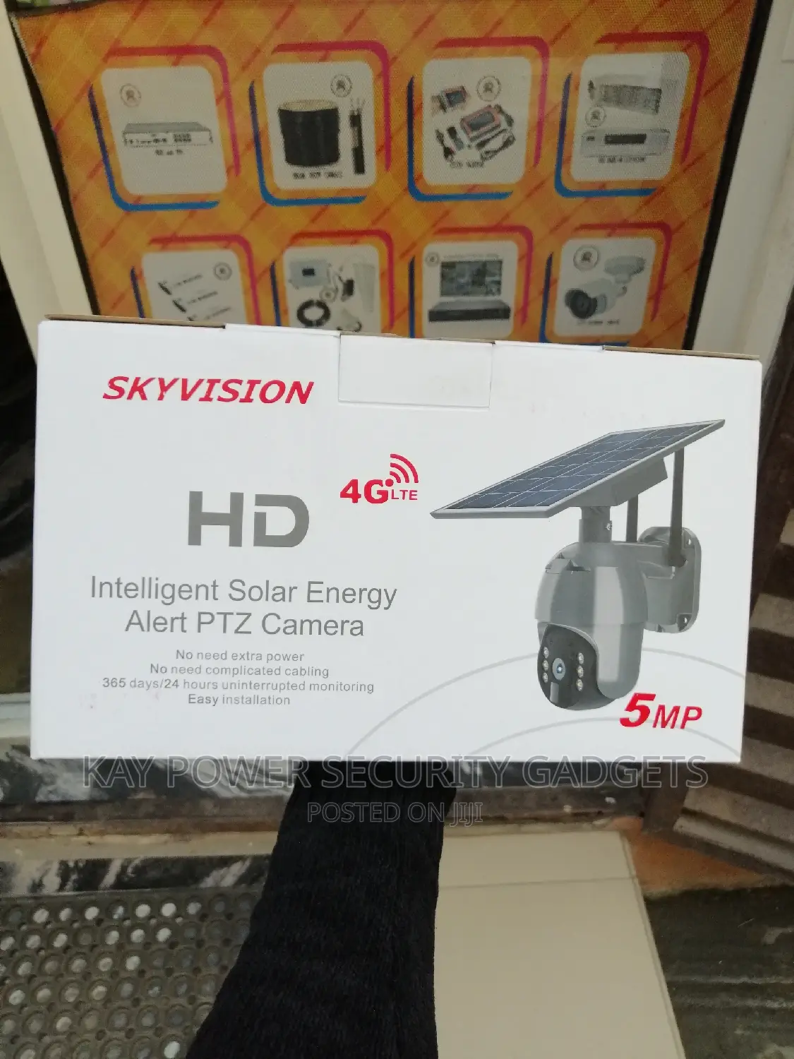 Skyvision 5mp 4g Solar PTZ Camera