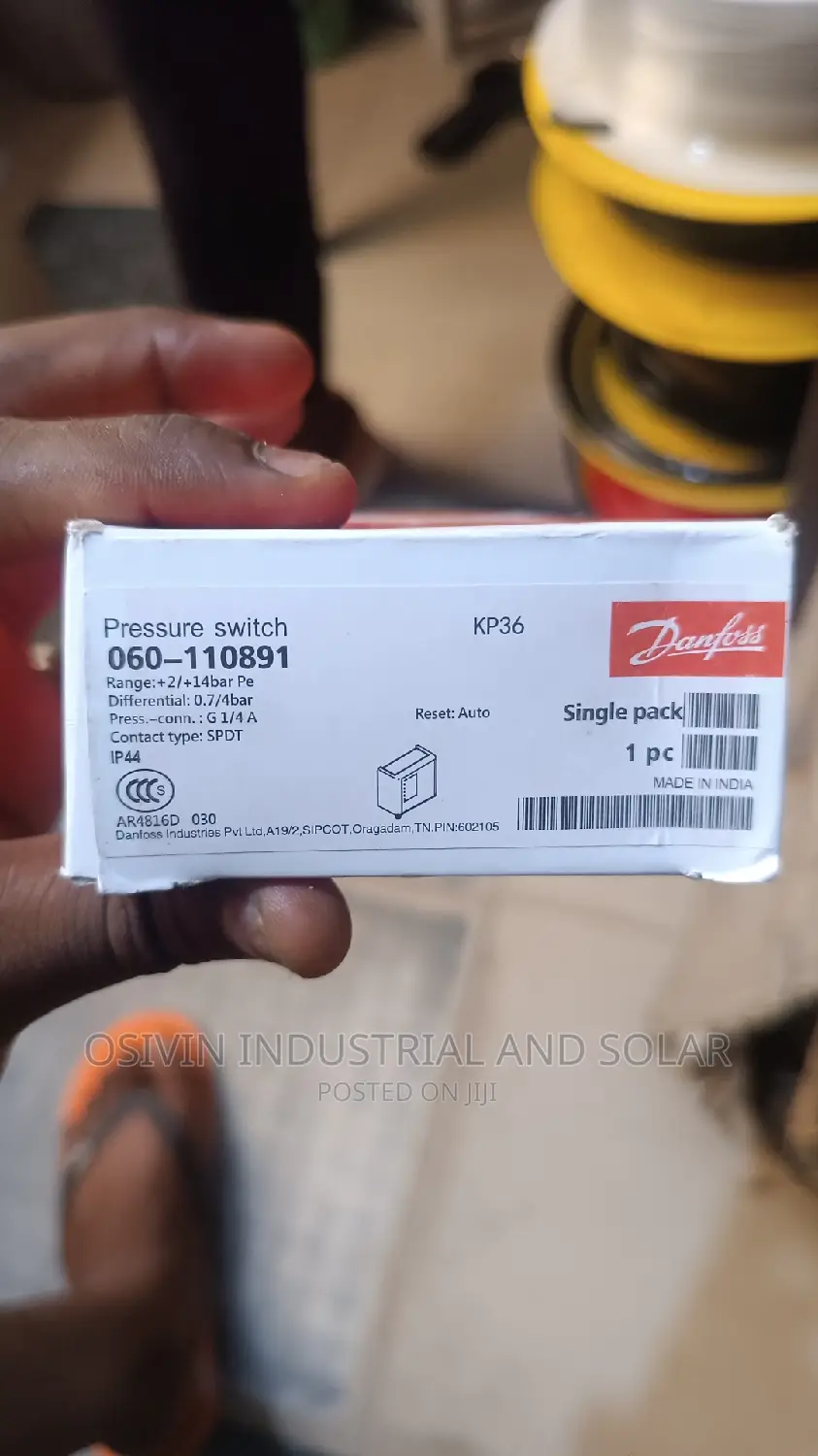 14bar Danfoss Pressure Switch