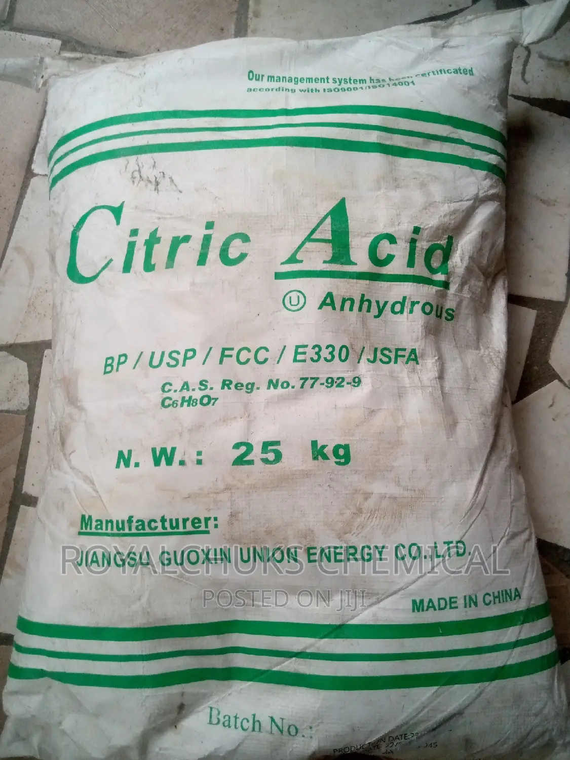 Citric Acid Anhydrous