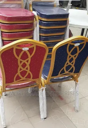 Strong Banquet Chair With Iron Back