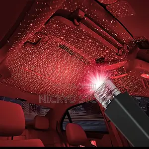 Usb Car/Home Atmosphere Ambient Light Star Projector