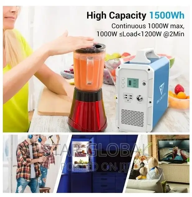 Solar-Powered Party! BLUETTI 1500W, Power Your Fun Anywhere