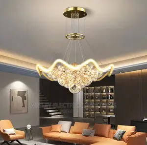 Led Nordic Parlor Chandelier Light