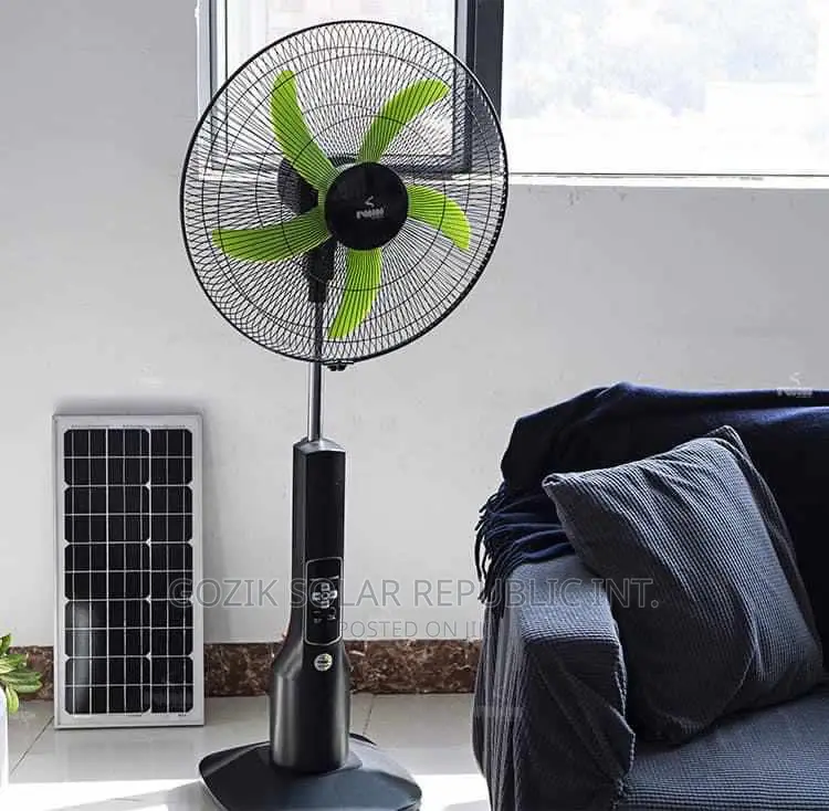 Solar Fan Ac /Dc With Solar Panel