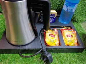Churchill England Inox Hotel Electric Kettle 304 Tray Set