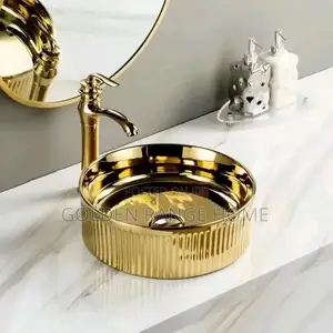 Photo - Pure Gold Countertop Basin