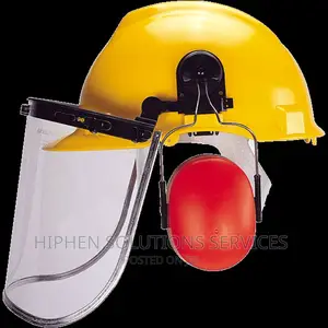 Reusable Protective Face Shield For Use With Hard Hats