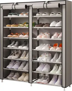 Shoes Rack, Shoe Storage Cabinet With Dustproof Cover