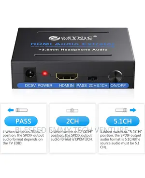 HDMI Audio Extractor, Audio Extractor HDMI Optical