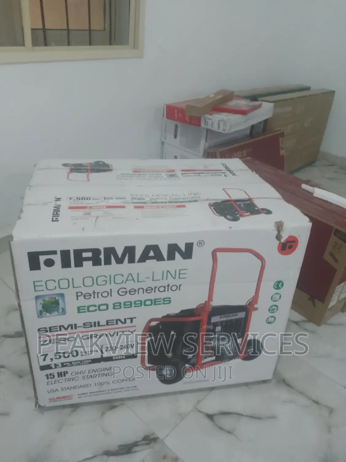 New Firman Eco 8990es Generator