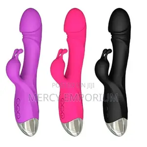 G-spot Rabbit Vibrator Waterproof Rechargeable Women Sex Toy