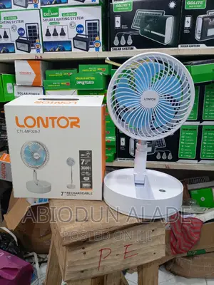 7 Inches Lontor Foldable Fan