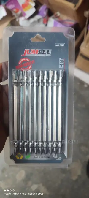 Jumlee Short Screwdriver Bits 10pcs