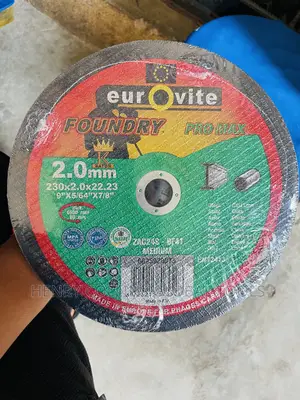 9” Eurovite Cutting Disc