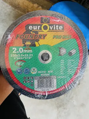 9” Eurovite Cutting Disc