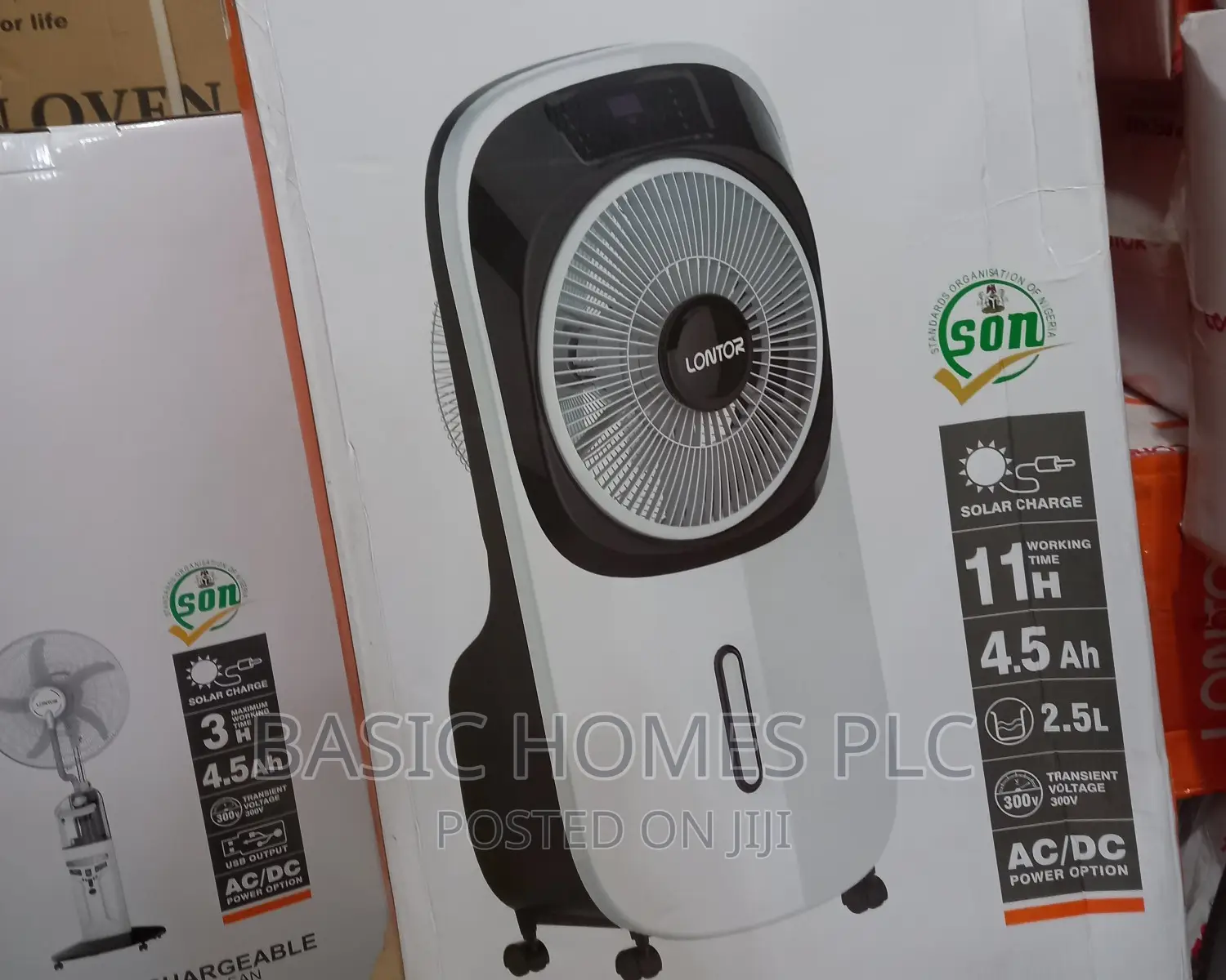 Lontor Rechargeable Water Mist Fan
