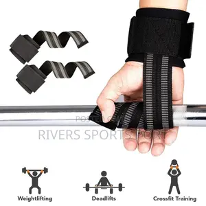 Non-Slip Gym Weightlifting Strap Powerlifting Wristband Wrap