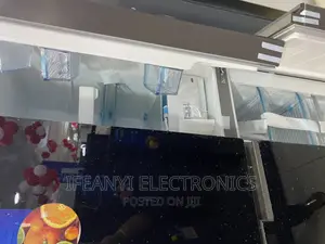 Bruhm Side by Side Fridge BFX 436L Glass Door