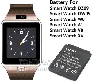 Mobile Smartwatch Replacement Battery - 380mah