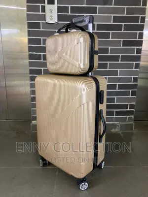 Set of 2 Rubber Medium Size Luggage Box