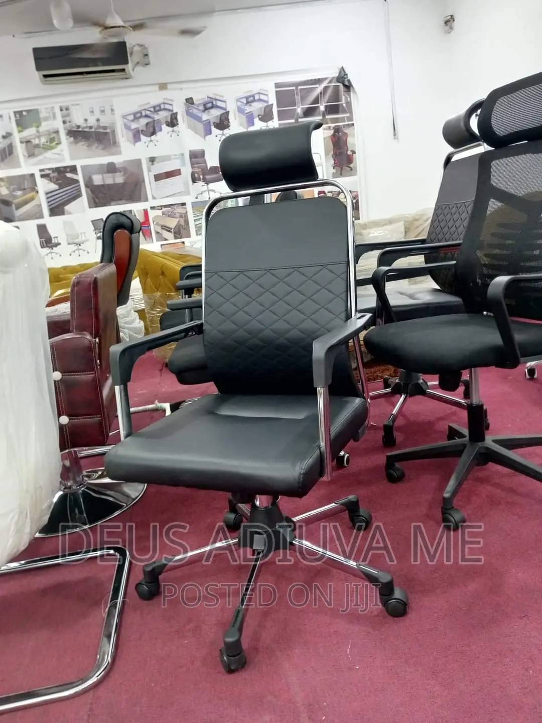 Office Chair With Headrest