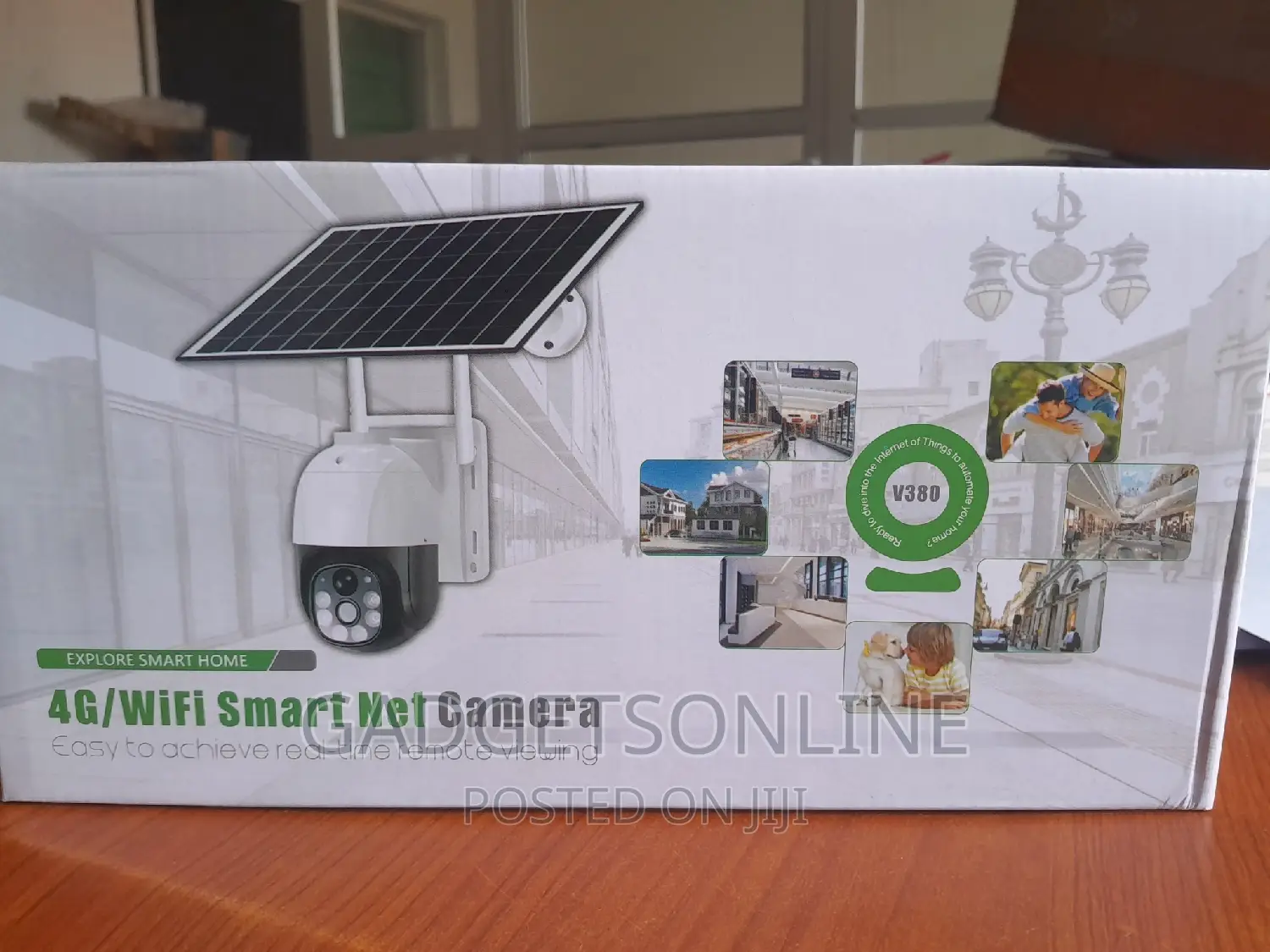 4g Solar Camera With Solar Panel PTZ 360