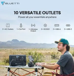 1000W BLUETTI EB70 - Run Laptops, Lights,Appliances Anywhere