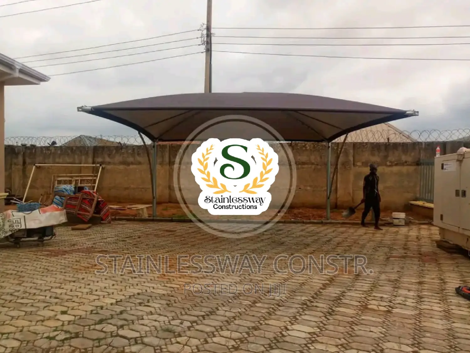 Carport at Katampe