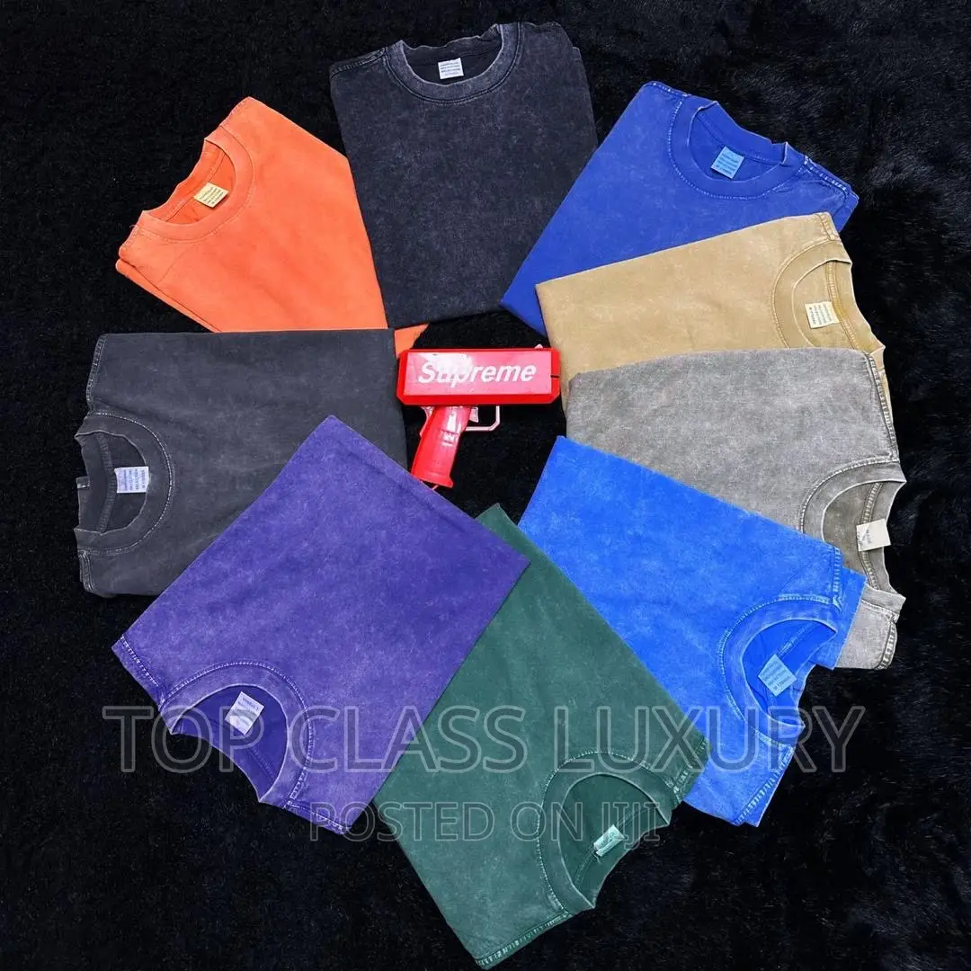 Original Quality Thick Plain Tees Men Women