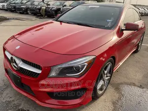 Mercedes-Benz CLA-Class CLA 250 4MATIC Sedan 2015 Red