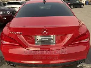 Mercedes-Benz CLA-Class CLA 250 4MATIC Sedan 2015 Red