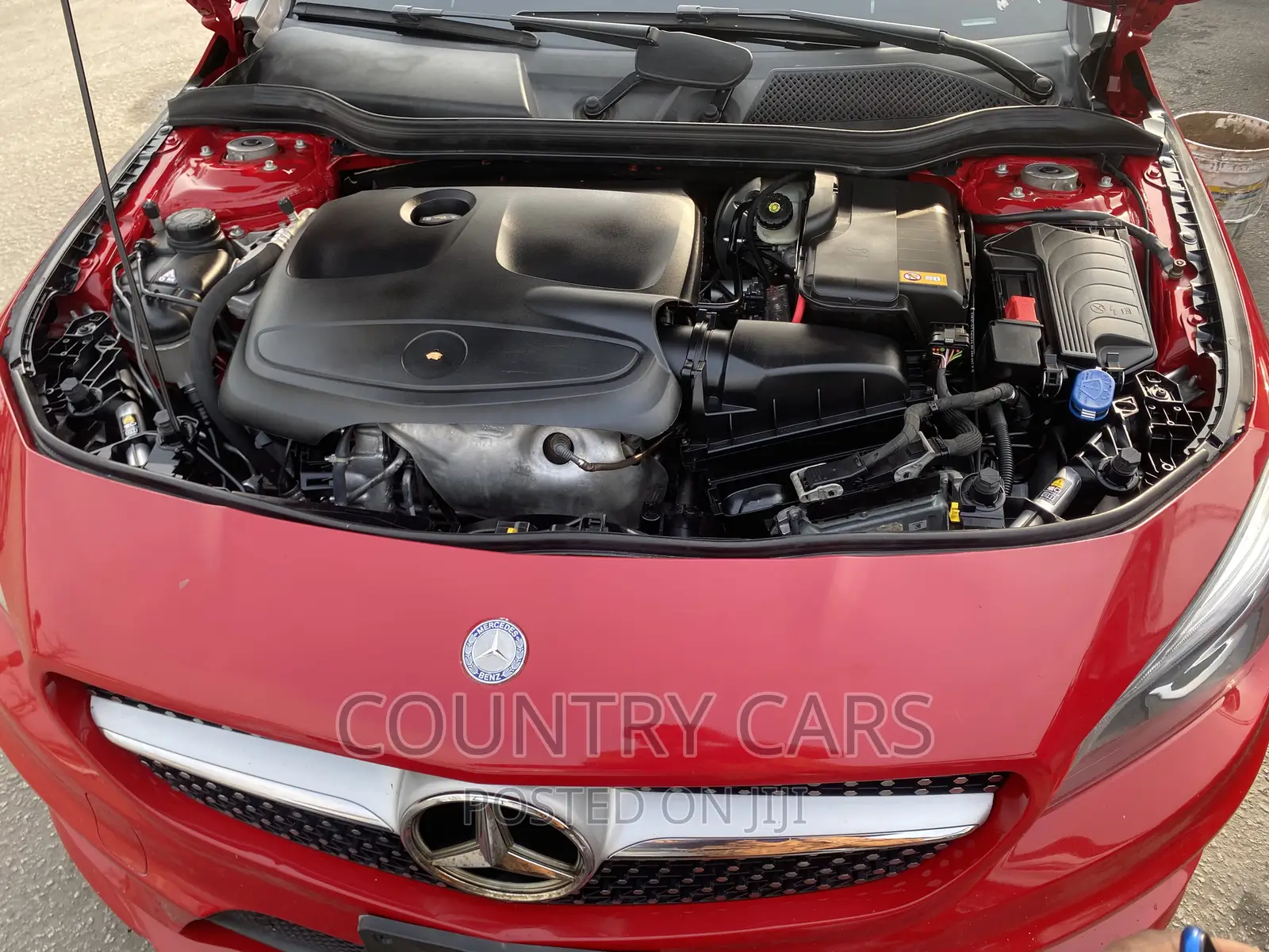 Mercedes-Benz CLA-Class CLA 250 4MATIC Sedan 2015 Red