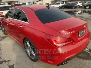 Mercedes-Benz CLA-Class CLA 250 4MATIC Sedan 2015 Red