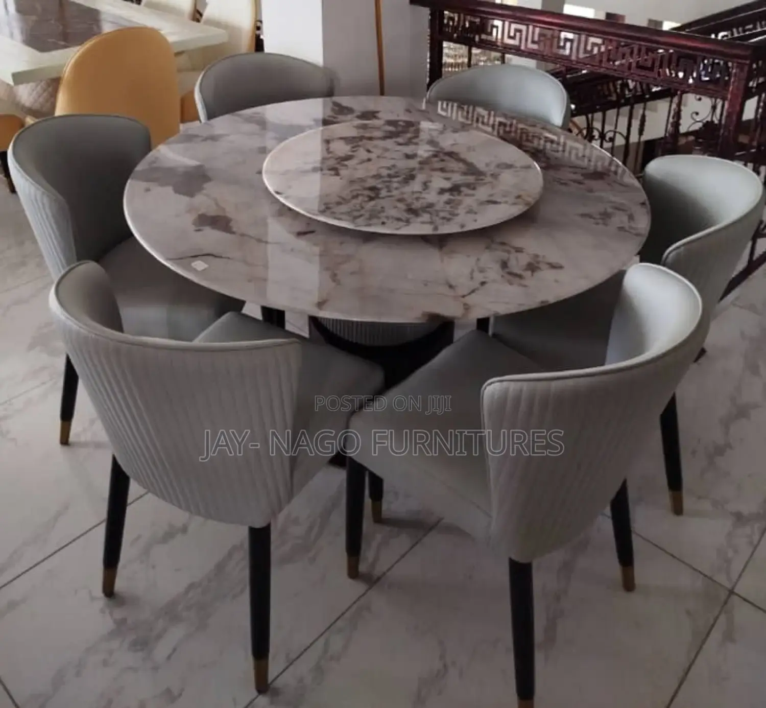 Exclusive Highly Quality Standard Marble Dining Set