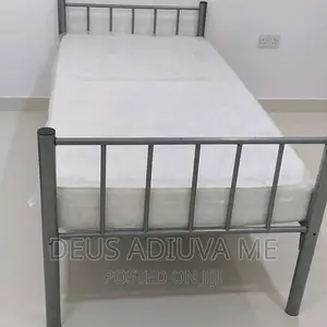 Detachable Metal Iron Bunk Bed Single Bed and With Mattress