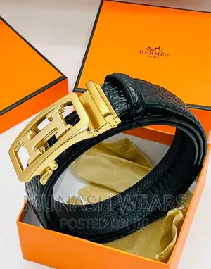 Original Hermes Leather Belt